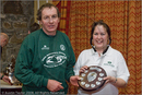 Prize winner at the Awards Ceremony at the Hilton Hotel, Coylumbridge for the 25th Anniversary Siberian Husky Club of Great Britain Aviemore Sled Dog Rally 2008
