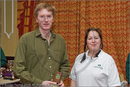 Prize winner at the Awards Ceremony at the Hilton Hotel, Coylumbridge for the 25th Anniversary Siberian Husky Club of Great Britain Aviemore Sled Dog Rally 2008