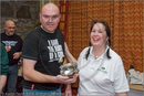 Prize winner at the Awards Ceremony at the Hilton Hotel, Coylumbridge for the 25th Anniversary Siberian Husky Club of Great Britain Aviemore Sled Dog Rally 2008