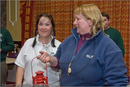 Prize winner at the Awards Ceremony at the Hilton Hotel, Coylumbridge for the 25th Anniversary Siberian Husky Club of Great Britain Aviemore Sled Dog Rally 2008