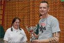Prize winner at the Awards Ceremony at the Hilton Hotel, Coylumbridge for the 25th Anniversary Siberian Husky Club of Great Britain Aviemore Sled Dog Rally 2008