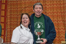 Prize winner at the Awards Ceremony at the Hilton Hotel, Coylumbridge for the 25th Anniversary Siberian Husky Club of Great Britain Aviemore Sled Dog Rally 2008