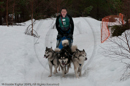 Class E2 Racing Team in the Siberian Husky Club of GB Arden Grange Aviemore Sled Dog Rally 2010