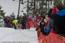 Spectators at the Siberian Husky Club of GB Arden Grange Aviemore Sled Dog Rally 2010