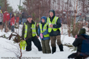 Marshals at the Siberian Husky Club of GB Arden Grange Aviemore Sled Dog Rally 2010