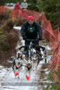 Racing Team in the Siberian Husky Club of GB Arden Grange Aviemore Sled Dog Rally 2012.