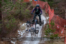 Racing Team in the Siberian Husky Club of GB Arden Grange Aviemore Sled Dog Rally 2012.