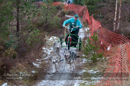 Racing Team in the Siberian Husky Club of GB Arden Grange Aviemore Sled Dog Rally 2012.