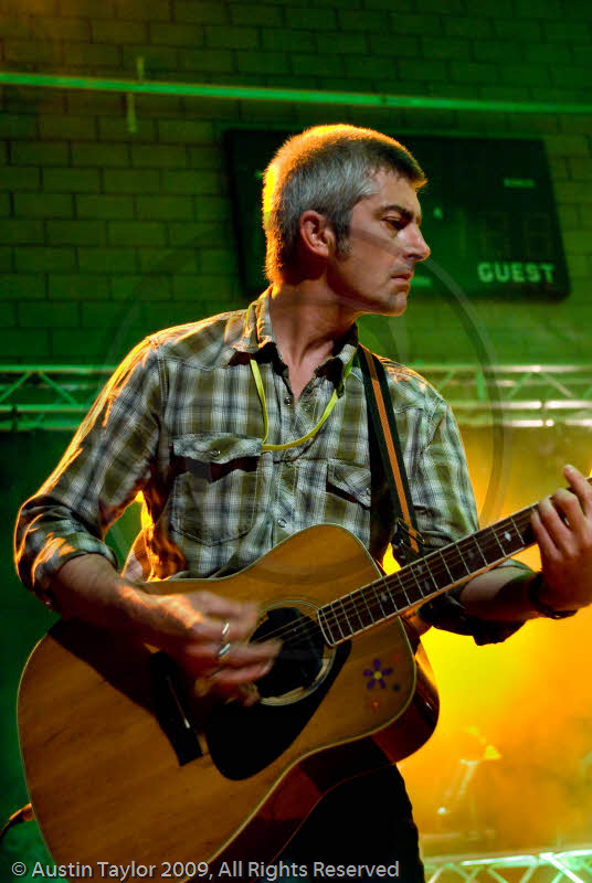 Shooglenifty play the Clickimin Centre at the 29th Shetland Folk Festival 2009