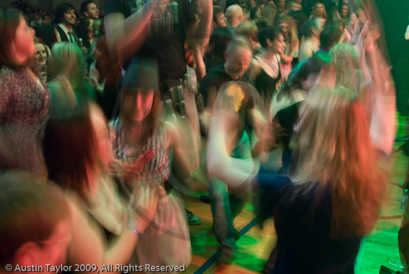 Shooglenifty play the Clickimin Centre at the 29th Shetland Folk Festival 2009