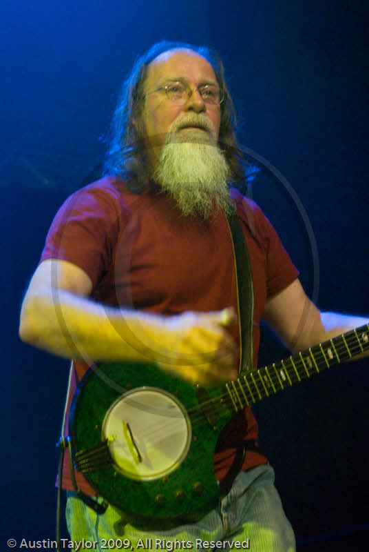 Shooglenifty play the Clickimin Centre at the 29th Shetland Folk Festival 2009
