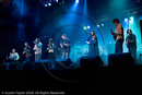 Fullsceilidh Spelemannslag play the Clickimin Centre at the Shetland Folk Festival 2009