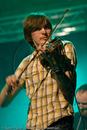 Fullsceilidh Spelemannslag play the Clickimin Centre at the Shetland Folk Festival 2009