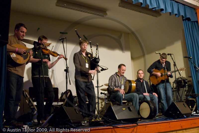 Daimh at the Hamnavoe Hall for 29th Shetland Folk Festival 2009