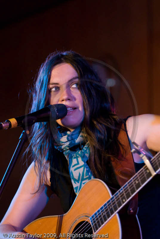 Madison Violet play the Royal British Legion, Lerwick at the 29th Shetland Folk Festival 2009