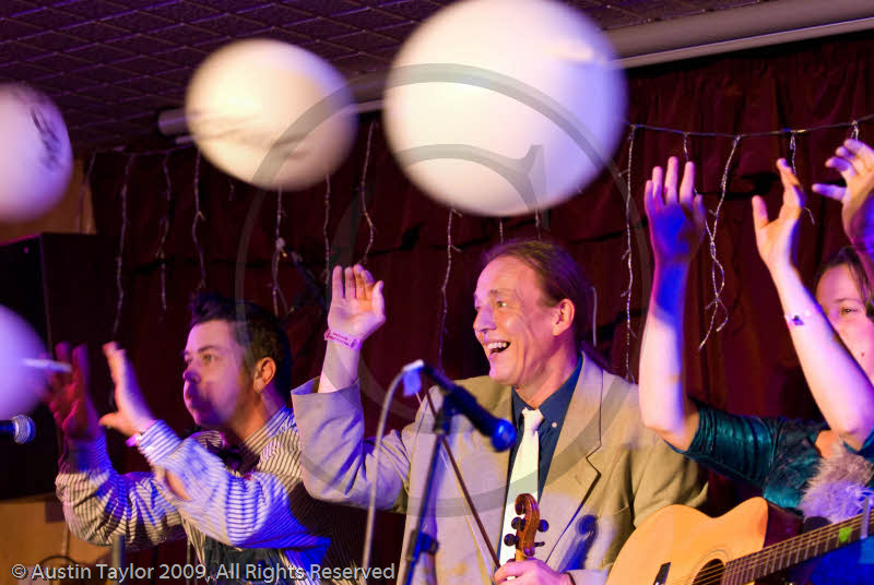 New Rope String Band play the Royal British Legion, Lerwick at the 29th Shetland Folk Festival 2009