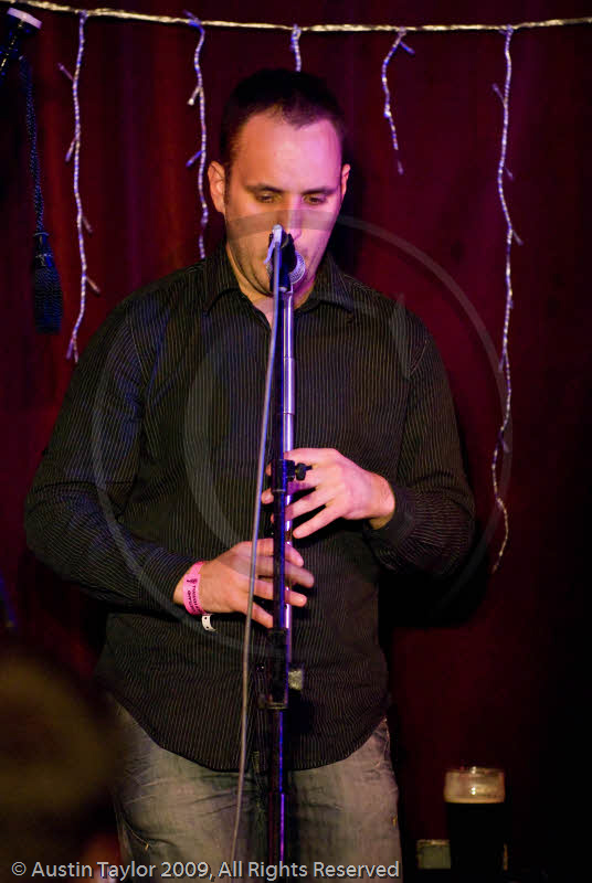 Daimh play the Royal British Legion, Lerwick at the 29th Shetland Folk Festival 2009