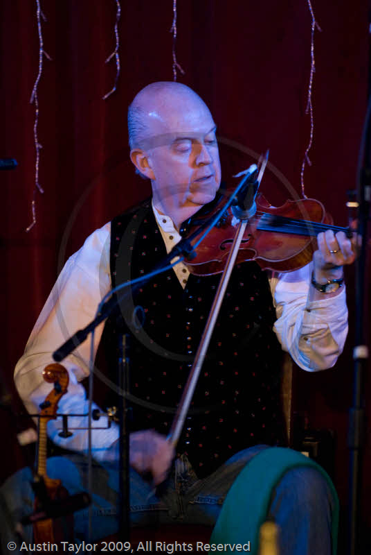 Brock McGuire Band play the Royal British Legion, Lerwick at the 29th Shetland Folk Festival 2009