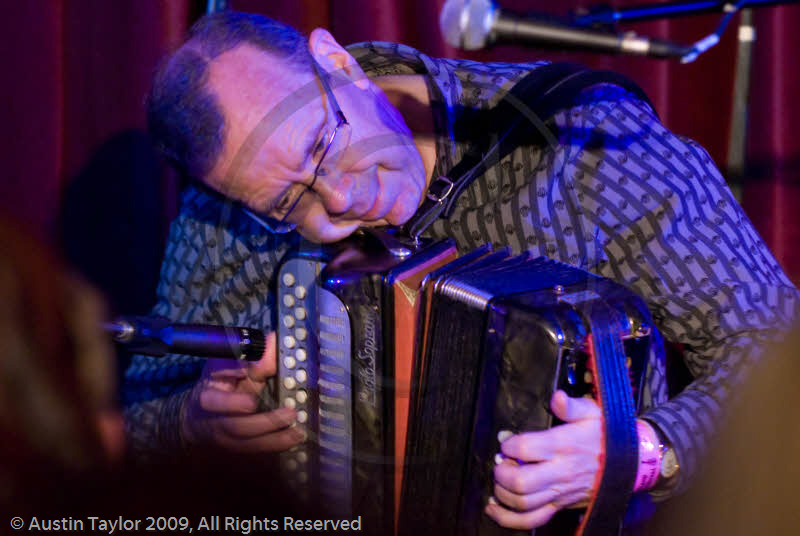 Brock McGuire Band play the Royal British Legion, Lerwick at the 29th Shetland Folk Festival 2009