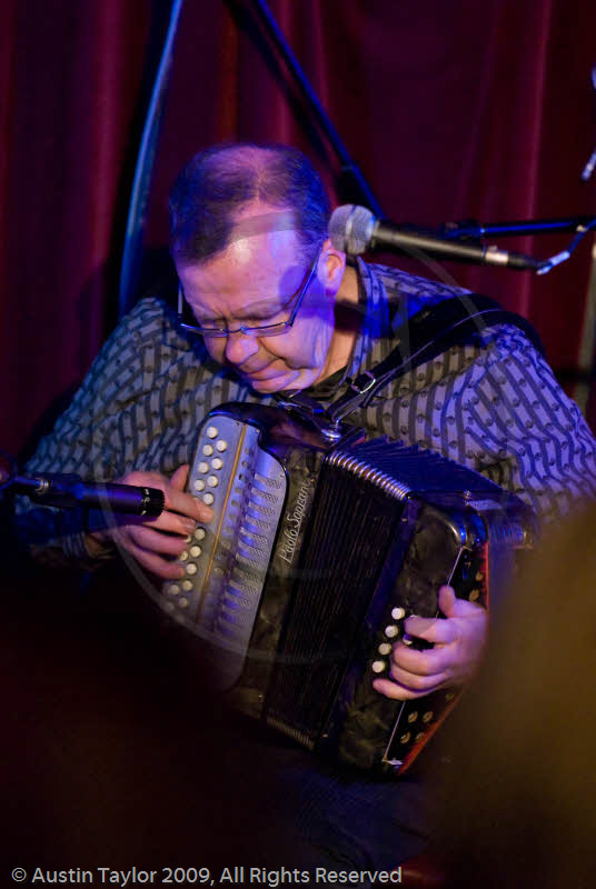 Brock McGuire Band play the Royal British Legion, Lerwick at the 29th Shetland Folk Festival 2009