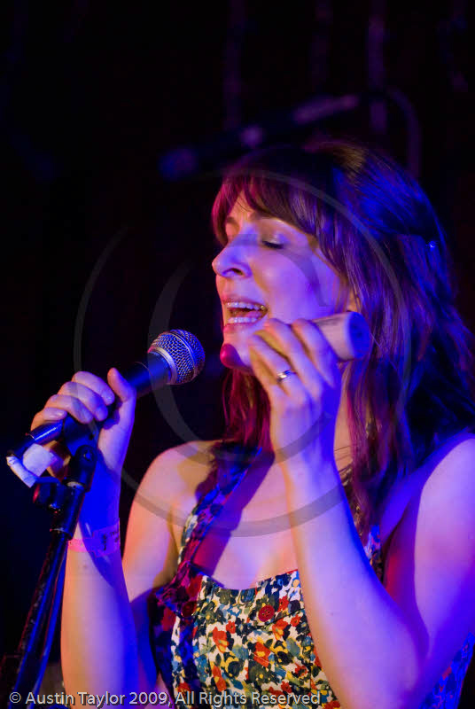Emily Smith plays the Royal British Legion, Lerwick at the 29th Shetland Folk Festival 2009