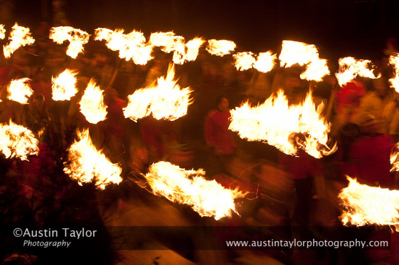 Up Helly-Aa 2011: evening procession and galley burning