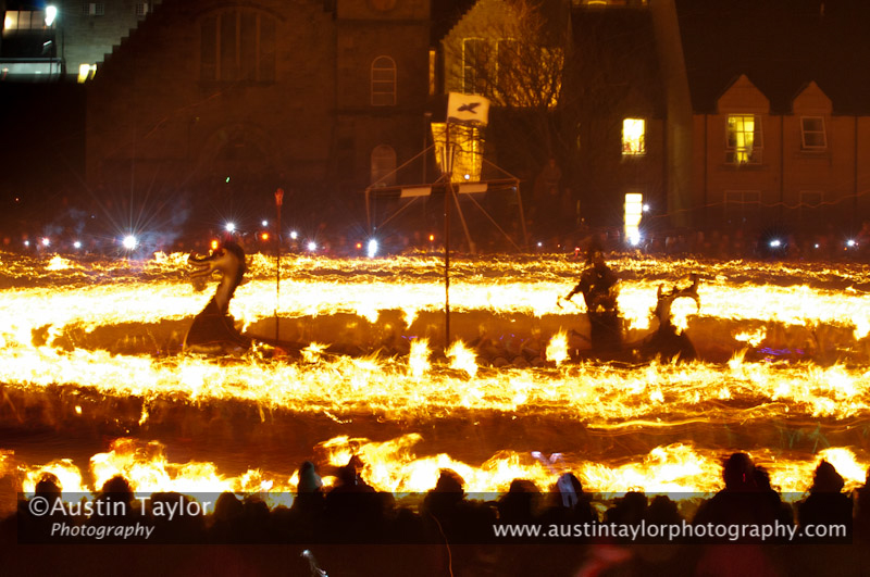 Up Helly-Aa 2011: evening procession and galley burning