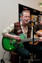Up Helly-Aa 2011: at Lerwick Museum  and Archives - musicians - Trevor Jamieson
