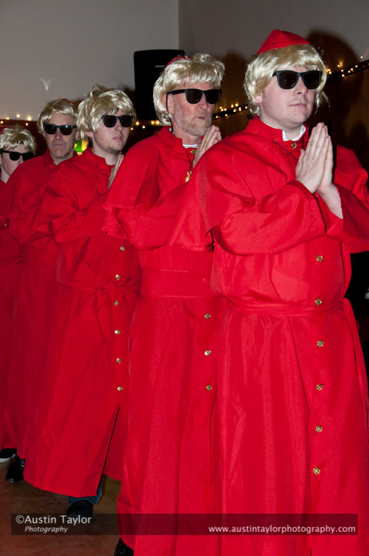 Up Helly-Aa 2011: guizers perform at Sound Hall