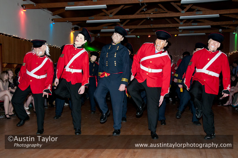 Up Helly-Aa 2011: guizers perform at Sound Hall