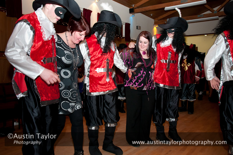 Up Helly-Aa 2011: guizers perform at Sound Hall