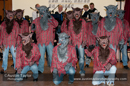 Up Helly-Aa 2011: guizers perform at Sound Hall