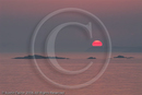 Sunset west of Burra, Shetland