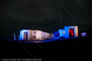 Mirrie Dancers Illuminations - former listening station, Garths Ness, Dunrossness, Shetland