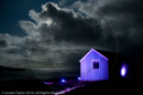 Mirrie Dancers Illuminations - Tin Shed, Haroldswick, Unst