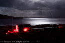 Mirrie Dancers Illuminations - Tin Shed, Haroldswick, Unst