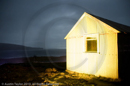 Mirrie Dancers Illuminations - Tin Shed, Haroldswick, Unst