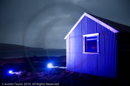 Mirrie Dancers Illuminations - Tin Shed, Haroldswick, Unst
