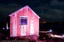 Mirrie Dancers Illuminations - Tin Shed, Haroldswick, Unst