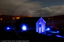 Mirrie Dancers Illuminations - Tin Shed, Haroldswick, Unst