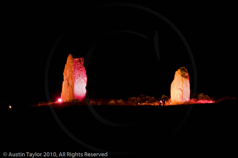 Mirrie Dancers Illuminations - Giant's Grave, Lochend, Northmavine