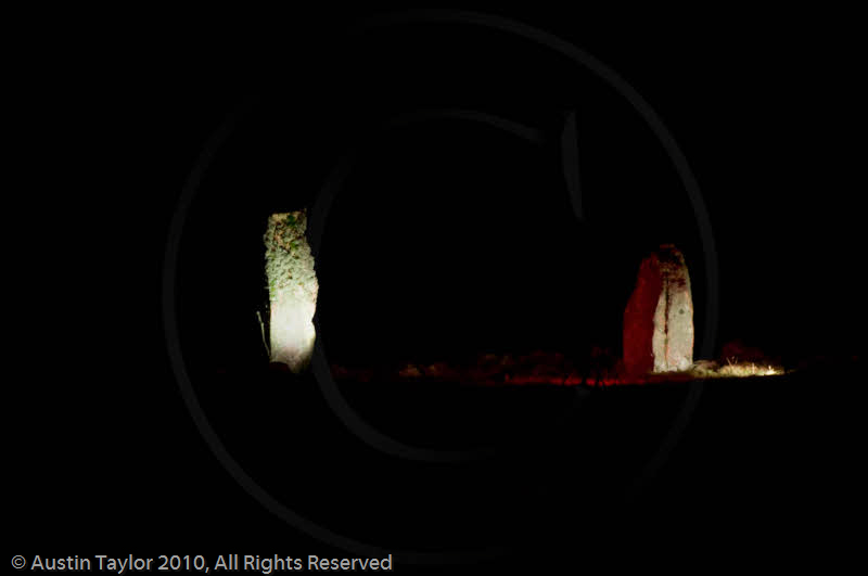 Mirrie Dancers Illuminations - Giant's Grave, Lochend, Northmavine