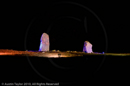 Mirrie Dancers Illuminations - Giant's Grave, Lochend, Northmavine