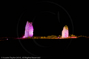 Mirrie Dancers Illuminations - Giant's Grave, Lochend, Northmavine