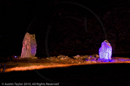 Mirrie Dancers Illuminations - Giant's Grave, Lochend, Northmavine