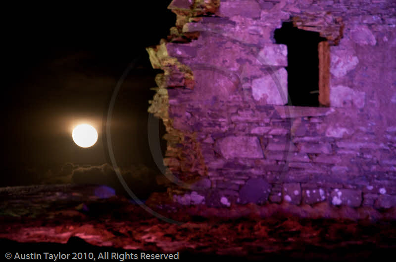 Mirrie Dancers Illuminations - Auld Chapel, Longfield, Dunrossness