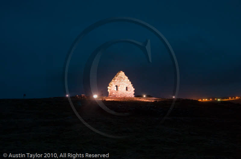 Mirrie Dancers Illuminations - Auld Chapel, Longfield, Dunrossness