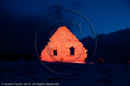 Mirrie Dancers Illuminations - Auld Chapel, Longfield, Dunrossness