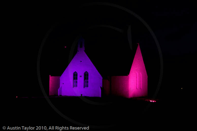 Mirrie Dancers Illuminations - Reawick Congregational Church