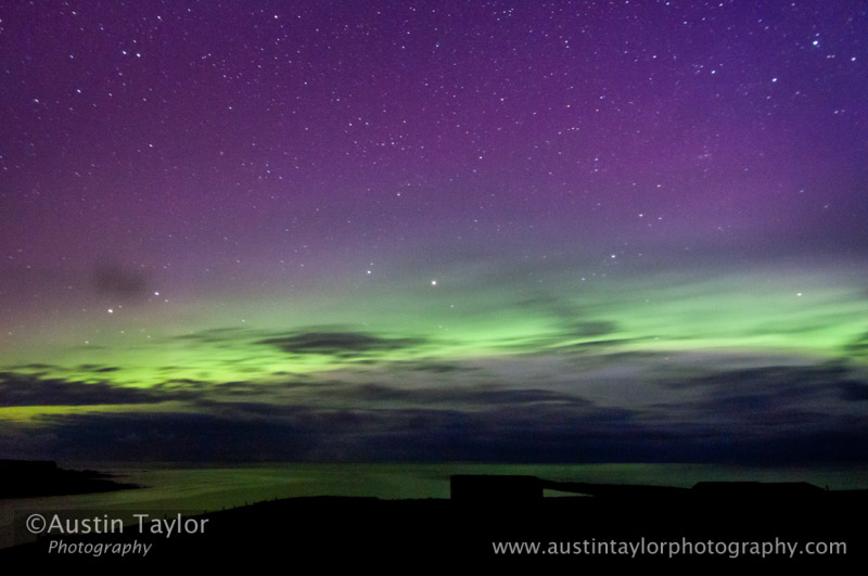 Aurora, Wick of Breckon, Shetland